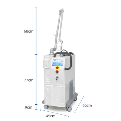 60W RF 튜브 CO2 분자 레이저 기계 흉터 제거 질을 강화