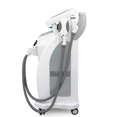 두 개의 화면 3 In 1 다기능 IPL RF Nd Yag 레이저 피부 재생  depilatory 아름다움 기계