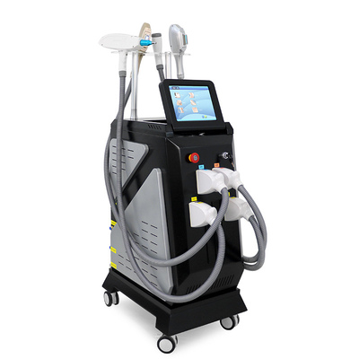 4 in 1 OPT IPL Rf Nd YAG 탈모 통증 없는 피부 재생 미용 기계