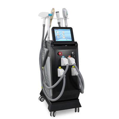 4 in 1 OPT IPL Rf Nd YAG 탈모 통증 없는 피부 재생 미용 기계