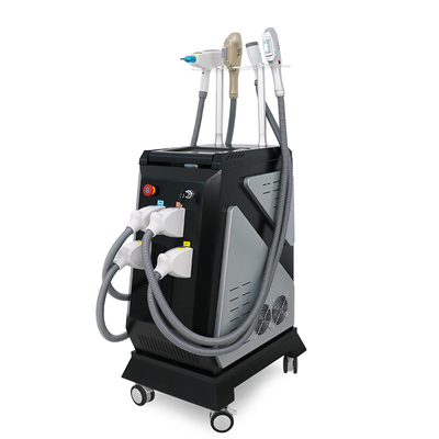 4 in 1 OPT IPL Rf Nd YAG 탈모 통증 없는 피부 재생 미용 기계