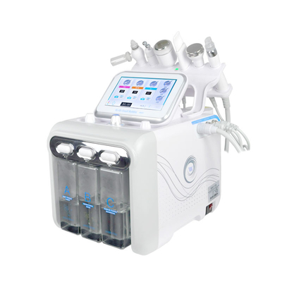 7 in 1 다기능 피부 관리 하이드라 블랙헤드 추출 하이드라 아쿠아 LED 마스크가 있는 얼굴 미용 기계