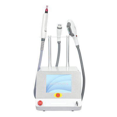 3in1 피코초 레이저 탈모 Ipl RF 머신 3pcs 핸들
