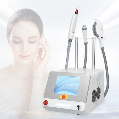 OEM 탈모 문신 제거 피부 강화 기계 3 손잡이 RF Elight IPL Nd Yag 레이저 5 in 1 다기능 미용 기계