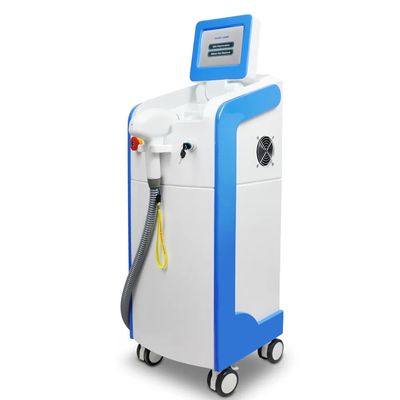 808nm Diode Laser Hair Removal Machine with 15*15mm Spot Size 8.4 Inches Touch Screen and 1-120J/cm² Energy Density