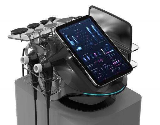 Hazeon 448kHz Tecar Therapy RET CET 바디 퍼밍 장치 휴대용 딥 케어 물리 치료 장치, 바디 쉐이핑 장비, 발열 프로브 2개/근막 측정기 1개가 있는 지방 제거 장치