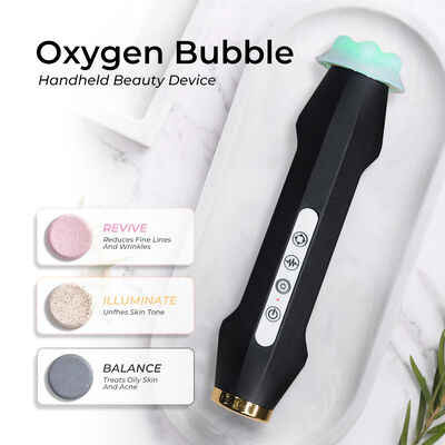 산소 버블 핸드피스 LED 마이크로 버블 리프트 밝은 휴대용 스킨 살롱 기기