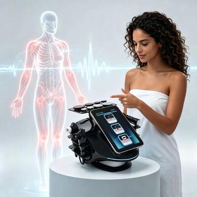 Hazeen 448K Tensamax Radiofrecuencia monopolar terapia y estetica en modo monopolar con RET/CET, para salones y clinicas