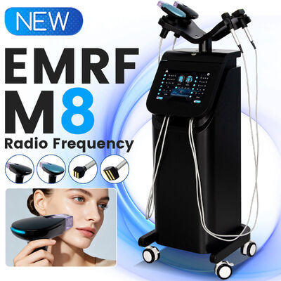 2026 최신 4 in 1 EMRF M8 골드 프락셔널 마이크로니들링 페이셜 기기 (피부 재생, 피부 타이트닝용)